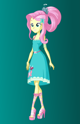 Size: 2023x3106 | Tagged: safe, artist:rexpony, fluttershy, human, equestria girls, g4, 2020, alternate hairstyle, female, high res, solo