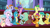 Size: 1278x720 | Tagged: safe, screencap, auburn vision, berry blend, berry bliss, citrine spark, cozy glow, gallus, huckleberry, ocellus, sandbar, silverstream, smolder, yona, changedling, changeling, classical hippogriff, dragon, earth pony, griffon, hippogriff, pegasus, pony, unicorn, yak, a matter of principals, g4, bow, cloven hooves, colored hooves, confused, crossed arms, female, friendship student, hair bow, jewelry, looking at each other, looking at someone, male, mare, monkey swings, necklace, raised eyebrow, stallion, student six