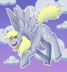 Size: 2100x2250 | Tagged: safe, artist:basketcaseyart, derpy hooves, pegasus, pony, g4, high res, solo