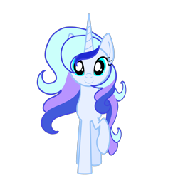 Size: 3000x3000 | Tagged: safe, artist:astralune, oc, oc only, pony, unicorn, derpibooru community collaboration, front view, high res, horn, looking at you, simple background, smiling, solo, transparent background, unicorn oc