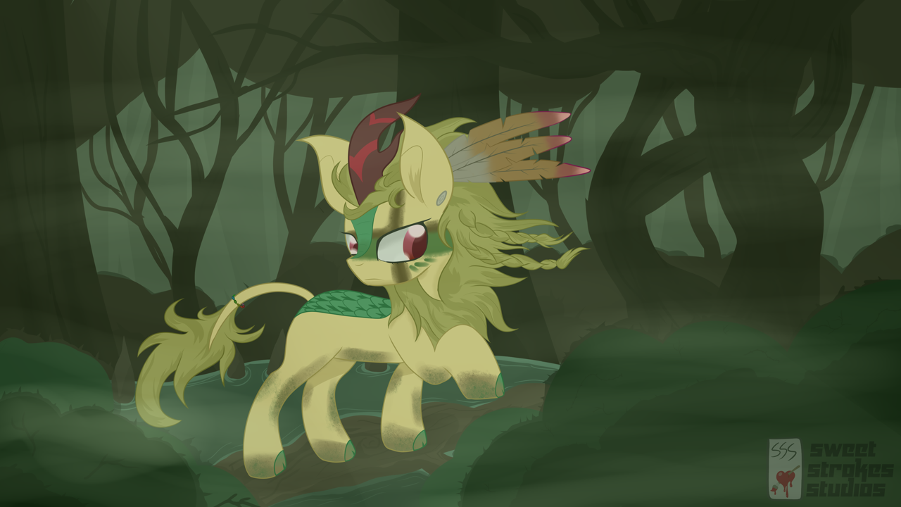 ...oc, oc only, kirin, cloven hooves, commission, fog, high res, kirin oc, ...