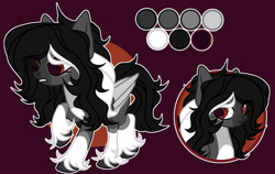 Size: 1024x646 | Tagged: safe, artist:justsadluna, oc, oc only, pegasus, pony, duo, female, mare, pegasus oc, raised hoof, unshorn fetlocks, wings