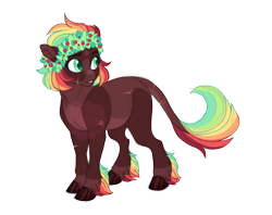 Size: 2900x2300 | Tagged: safe, artist:gigason, oc, oc:glory garland, earth pony, pony, colored hooves, earth pony oc, facial scar, female, high res, leonine tail, mare, scar, simple background, solo, tail, transparent background, unshorn fetlocks