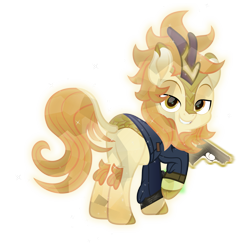 Size: 1771x1822 | Tagged: safe, artist:php178, oc, oc:leo nine, crystal kirin, kirin, fallout equestria, g4, my little pony: the movie, sounds of silence, .svg available, bedroom eyes, butt, clothes, colored eyebrows, colored pupils, crystalline, crystallized, cute, cute little fangs, fallout equestria oc, fangs, glowing, glowing horn, grin, gun, handgun, hind legs, hoof heart, horn, jumpsuit, kirin oc, leonine tail, levitation, lidded eyes, lip bite, looking at you, magic, male, mane, movie accurate, orange mane, orange tail, panther 801, pipbuck, pistol, plot, pun, raised hoof, raised tail, revolver, simple background, smiling, smiling at you, solo, stallion, stallion oc, svg, tail, telekinesis, three quarter view, translucent, translucent belly, translucent mane, transparent, transparent background, transparent belly, transparent flesh, transparent mane, underhoof, upside-down hoof heart, vault suit, vector