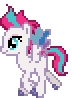 Size: 72x98 | Tagged: safe, artist:xodok, zipp storm, pegasus, pony, series:ponyashnost, g5, animated, colored wings, desktop ponies, female, flapping wings, gif, mare, multicolored wings, pixel art, simple background, smiling, solo, sprite, transparent background, trotting, wings