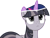 Size: 2991x2250 | Tagged: safe, artist:sketchmcreations, artist:wardex101, edit, twilight sparkle, alicorn, pony, g4, my little pony: friendship is magic, uprooted, discorded, discorded twilight, female, frown, high res, looking up, mare, simple background, solo, transparent background, twilight sparkle (alicorn), vector