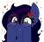 Size: 2630x2472 | Tagged: safe, artist:pegamutt, oc, oc only, oc:shadow twinkle, bat pony, pony, bat pony oc, cheek squish, freckles, glasses, heart, heterochromia, high res, hooves on cheeks, simple background, solo, squishy cheeks, transparent background