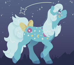 Size: 2048x1781 | Tagged: safe, artist:bishopony, night glider (g1), earth pony, pony, g1, solo