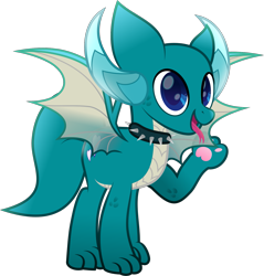 Size: 1545x1617 | Tagged: safe, artist:php178, derpibooru exclusive, oc, oc only, oc:puppy love, dracony, dragon, hybrid, pony, 2023 community collab, derpibooru community collaboration, g4, my little pony: rainbow roadtrip, .svg available, blue eyes, bonus, choker, collar, colored pupils, cute, dracony oc, dragon oc, forked tongue, gift art, happy, heart, horn, horns, looking at you, male, movie accurate, non-pony oc, ocbetes, paw pads, paws, pose, scales, simple background, smiling, smiling at you, solo, spiked choker, spiked collar, svg, tongue out, translucent, transparent background, transparent wings, vector, wings