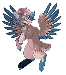 Size: 2500x2800 | Tagged: safe, artist:monnarcha, oc, oc only, pegasus, pony, high res, pegasus oc, simple background, solo, transparent background