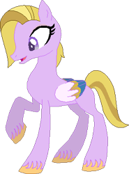 Size: 305x413 | Tagged: safe, artist:westrail642fan, dazzle feather, pegasus, pony, rise and fall, g4, g5, base used, concave belly, female, g5 to g4, generation leap, simple background, slender, thin, transparent background