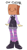 Size: 700x1300 | Tagged: safe, anonymous artist, oc, oc:paper bag, human, equestria girls, g4, clothes, equestria girls-ified, female, oh dear, overalls, simple background, socks, striped socks, white background