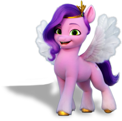 Size: 623x619 | Tagged: safe, edit, pipp petals, pegasus, pony, g5, my little pony: a new generation, adorapipp, cute, female, looking at you, mare, shadow, simple background, solo, transparent background