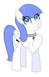 Size: 1209x1904 | Tagged: safe, artist:eyeburn, oc, oc only, oc:snow pup, pegasus, pony, 2023 community collab, derpibooru community collaboration, pegasus oc, simple background, solo, standing, transparent background