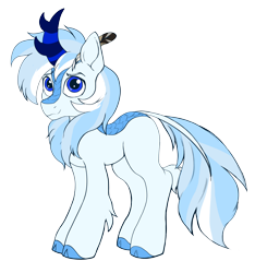 Size: 4686x5000 | Tagged: safe, artist:tatykin, oc, oc only, oc:code quill, kirin, 2023 community collab, derpibooru community collaboration, cute, feather, kirin oc, kirinbetes, male, simple background, solo, transparent background