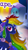 Size: 173x314 | Tagged: safe, gameloft, rainbow dash, pegasus, pony, g4, my little pony: magic princess, corrupted, cropped, english, female, implied ape, jewelry, mare, meme, mobile game, nightmare rainbow dash, nightmarified, regalia, solo, text, wings, wow! glimmer