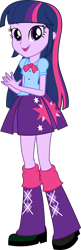 Size: 2470x7635 | Tagged: safe, artist:starryshineviolet, twilight sparkle, human, equestria girls, g4, absurd resolution, boots, clothes, cutie mark on clothes, female, shoes, simple background, skirt, solo, stock vector, transparent background, twilight sparkle's skirt, vector