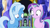 Size: 738x415 | Tagged: safe, color edit, edit, edited screencap, screencap, spike, starlight glimmer, trixie, dragon, pony, unicorn, all bottled up, g4, my little pony: friendship is magic, season 7, alternate hairstyle, colored, crystal, duo, duo female, duo focus, female, looking down, male, mane swap, oops, open mouth, raised hoof, raised leg, random, shocked, silly, silly pony, trio, twilight's castle