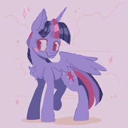 Size: 2048x2048 | Tagged: safe, artist:pastacrylic, twilight sparkle, alicorn, pony, g4, high res, solo, twilight sparkle (alicorn)