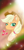 Size: 1080x2220 | Tagged: safe, artist:sodapop sprays, applejack, earth pony, pony, g4, applejack's hat, bust, cowboy hat, hat, simple background, solo