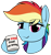 Size: 1690x1793 | Tagged: safe, artist:dacaoo, rainbow dash, pegasus, pony, g4, bust, cup, eyebrows, eyebrows visible through hair, female, grammar error, looking at you, mare, simple background, solo, transparent background