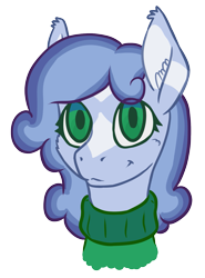 Size: 1179x1593 | Tagged: safe, artist:al solae, oc, oc only, oc:hiemal breeze, pony, clothes, female, mare, simple background, solo, sweater, transparent background