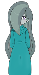 Size: 989x1921 | Tagged: safe, artist:batipin, part of a set, marble pie, human, equestria girls, g4, equestria girls-ified, female, hair over one eye, looking at you, open mouth, simple background, solo, transparent background