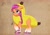 Size: 2048x1448 | Tagged: safe, artist:haruh_ink, sunny starscout, earth pony, pony, g5, my bananas, my little pony: tell your tale, spoiler:g5, spoiler:my little pony: tell your tale, banana, banana costume, blushing, braid, braided ponytail, clothes, costume, cute, female, floppy ears, food, food costume, mare, ponytail, solo, sunnybetes, unshorn fetlocks