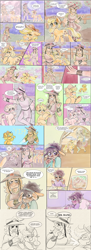 Size: 3800x10453 | Tagged: safe, artist:mimiporcellini, applejack, earth pony, human, g4, comic, crossover, crossover shipping, hol horse, holjack, interspecies, jojo's bizarre adventure, shipping