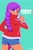Size: 1270x1944 | Tagged: safe, artist:agfavio, sunny starscout, human, equestria girls, g5, ass, butt, female, smoothie, solo
