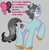 Size: 787x800 | Tagged: safe, artist:flowery_pikture, derpibooru exclusive, oc, oc only, oc:flower black, pony, unicorn, bean mouth, chest fluff, colored pupils, cutie mark, disguise, disguised changeling, gray background, ponysona, raised hoof, simple background, smiling, solo, spanish, spanish text, translated in the comments, unshorn fetlocks