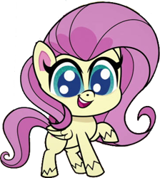 Size: 366x408 | Tagged: safe, edit, edited screencap, editor:pascalmulokozi2, screencap, fluttershy, pegasus, pony, g4, g4.5, my little pony: pony life, background removed, female, mare, not a vector, raised hoof, simple background, transparent background