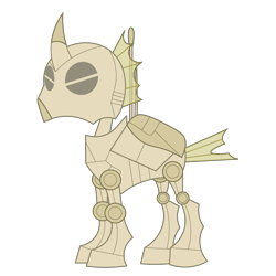 Size: 1200x1200 | Tagged: safe, artist:prixy05, changeling, robot, robot changeling, b1 battle droid, droid, simple background, solo, star wars, transparent background, vector