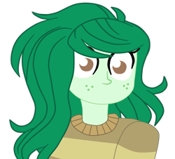 Size: 2579x2343 | Tagged: safe, artist:gmaplay, wallflower blush, human, equestria girls, g4, cute, flowerbetes, high res, komi can't communicate, meme, no mouth, simple background, solo, transparent background