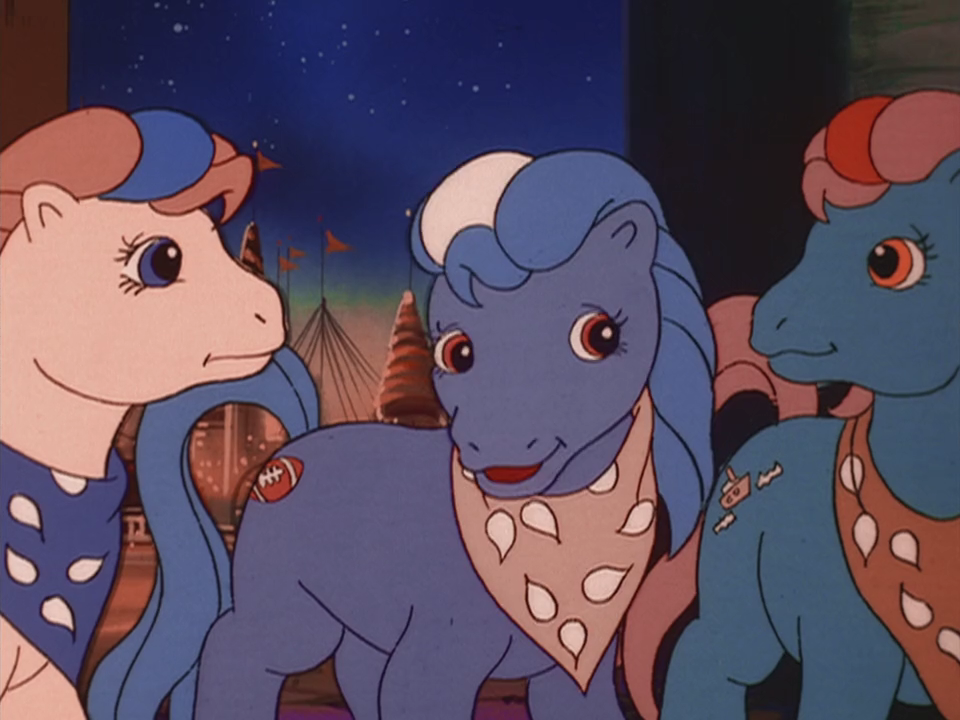 My Little Pony Big Brother Ponies Episode #3030815 - safe, screencap, quarterback (g1), salty (g1), tex, earth