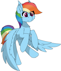 Size: 4474x5167 | Tagged: safe, artist:skylarpalette, rainbow dash, pegasus, pony, g4, absurd resolution, cute, dashabetes, eye clipping through hair, female, flapping wings, fluffy, flying, happy, mare, signature, simple background, simple shading, smiling, solo, spread wings, transparent background, wings