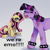 Size: 2800x2800 | Tagged: safe, artist:permafox, fluttershy, twilight sparkle, pony, unicorn, g4, crying, duo, emo, female, high res, mare, meme, sad, unicorn twilight, we're emo