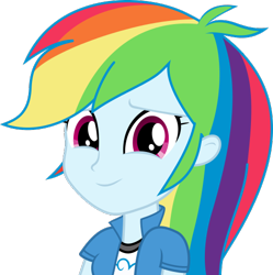 Size: 497x500 | Tagged: safe, artist:serendipony, rainbow dash, human, equestria girls, g4, female, simple background, solo, transparent background, vector