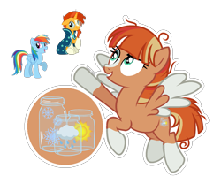 Size: 1701x1417 | Tagged: safe, artist:pastelnightyt, rainbow dash, sunburst, oc, pegasus, pony, unicorn, g4, base used, blaze (coat marking), cape, clothes, coat markings, colored wings, facial markings, female, flying, folded wings, glasses, mare, multicolored wings, offspring, parent:rainbow dash, parent:sunburst, parents:rainburst, pegasus oc, simple background, sitting, socks (coat markings), spread wings, standing, teal eyes, transparent background, wings
