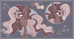 Size: 3410x1830 | Tagged: safe, artist:justsadluna, oc, oc only, earth pony, pony, bust, duo, ear piercing, earth pony oc, eyelashes, female, mare, piercing