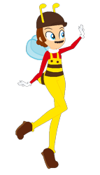 Size: 371x647 | Tagged: safe, artist:selenaede, artist:user15432, bee, human, insect, equestria girls, g4, antenna, antennae, barely eqg related, base used, bee mario, bee wings, clothes, crossover, equestria girls style, equestria girls-ified, gloves, male, mario, shirt, shoes, simple background, super mario bros., super mario galaxy, transparent background, undershirt, wings