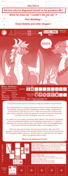 Size: 1000x2583 | Tagged: safe, artist:vavacung, oc, oc:king rex, oc:proto queen, dragon, comic:the adventure logs of young queen, comic, female, male