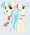 Size: 936x1068 | Tagged: safe, artist:melodylibris, coco pommel, earth pony, pony, g4, bust, cocobetes, cute, female, full body, happy, mare, open mouth, open smile, sewing needle, simple background, smiling, solo