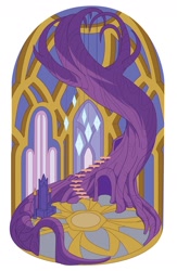 Size: 917x1404 | Tagged: safe, g5, my little pony 2022 | core brand asset toolkit, official, behind the scenes, hanging, indoors, no pony, throne, throne room, tree