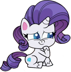 Size: 400x403 | Tagged: safe, edit, edited screencap, editor:pascalmulokozi2, screencap, rarity, pony, unicorn, g4, g4.5, my little pony: pony life, ponies of the moment, background removed, female, mare, not a vector, simple background, solo, transparent background