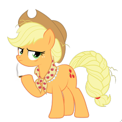 Size: 1200x1200 | Tagged: safe, artist:prixy05, applejack, earth pony, pony, g4, cigarette, clothes, female, granny smith's shawl, mare, older, older applejack, scarf, simple background, smoking, solo, transparent background, vector