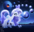 Size: 2200x2077 | Tagged: safe, artist:theretroart88, rarity, pony, unicorn, g4, alternate hairstyle, comet, g5 concept leaks, glowing, glowing horn, high res, hole, hooves, horn, lava, leg fluff, long mane, planet, rarity (g5 concept leak), solo, space, surreal, unshorn fetlocks