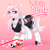 Size: 1400x1400 | Tagged: safe, artist:fanaticpanda, pony, clothes, commission, heart, heart eyes, holiday, maid, solo, valentine's day, wingding eyes, your character here