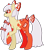 Size: 331x373 | Tagged: safe, artist:thecompleteanimorph, pony, female, fujiwara no mokou, mare, ponified, simple background, solo, touhou, transparent background