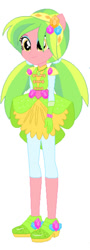 Size: 302x842 | Tagged: safe, artist:ra1nb0wk1tty, lemon zest, human, equestria girls, g4, clothes swap, cropped, crystal guardian, low quality, solo
